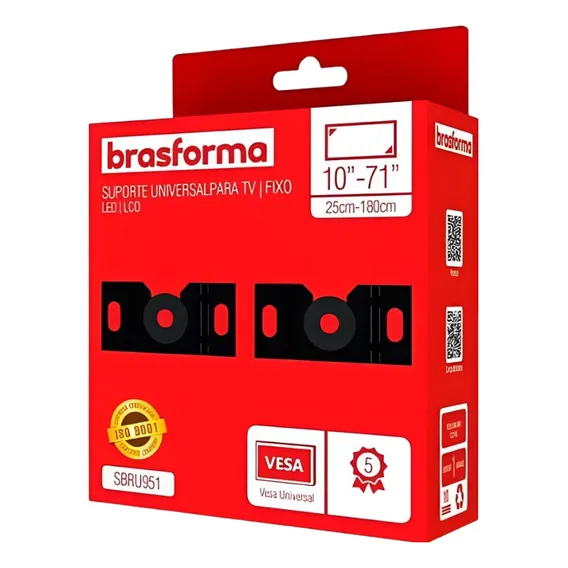 Suporte Tv Fixo Led Lcd 10 A 90 Polegadas Universal Foto 1