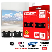 Suporte Tv Fixo Led Lcd 10 A 90 Polegadas Universal Foto mini  2