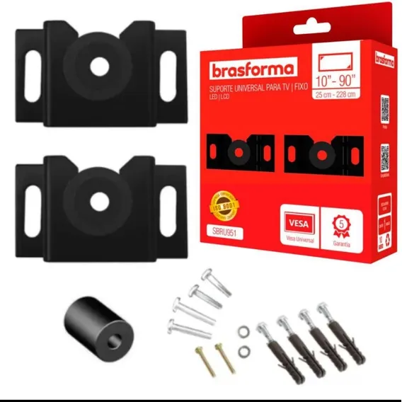 Suporte Tv Fixo Led Lcd 10 A 90 Polegadas Universal Foto 1