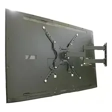 Suporte Tv Fixo Universal Led Lcd Qled M贸vel Articulado Cor Preto Foto mini 2