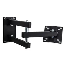 Suporte Tv Triarticulado Lcd Led Plasma 26 32 40 42 49 52 55 Cor Preto Foto mini 3