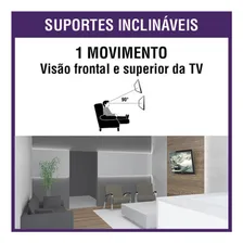 Suporte Ultra Slim Inclinável Para Tv 37 A 70 Brasforma Foto mini 4