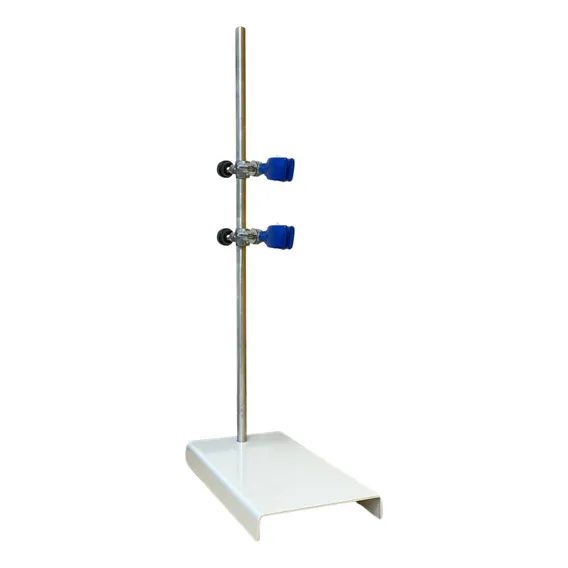 Suporte Universal 45cm + 2 Un Garra Bureta Com Mufa Foto 1