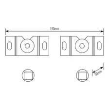 Suporte Universal Para Tv 10 A 85 Brasforma Sbrub 759 Cor Preto Foto mini 2