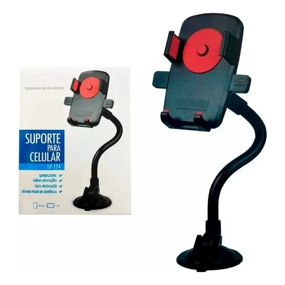 Suporte Universal Veicular Para Celular Smartphone Foto 1