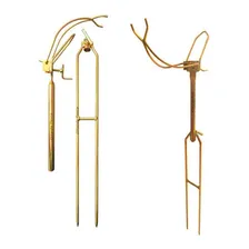 Suporte Vara Pesca Descanso Tilapeiro Robozinho Dourado Foto mini 2