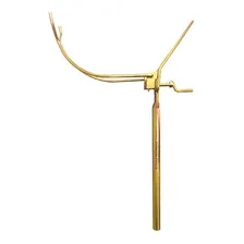 Suporte Vara Pesca Descanso Tilapeiro Robozinho Dourado Foto mini 3
