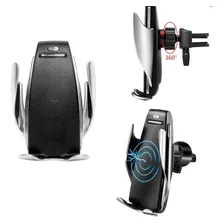 Suporte Veicular Automotivo Com Carregador Wireless Sem Fio Foto mini 4