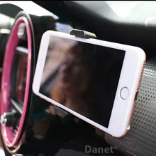 Suporte Veicular Para Celular Gps Carro Universal Entrada Ar Foto mini 3