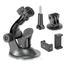Suporte Ventosa Sucção Kit Gopro Action Cam Hero Celular Foto mini 1