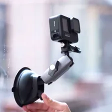 Suporte Ventosa Sucção P/ Câmeras Gopro, Sjcam E Action Cams Foto mini 2