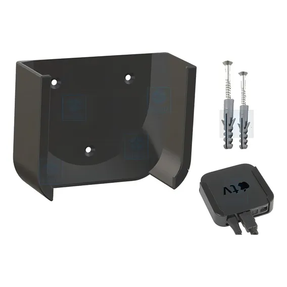Suporte Vertical Parede Painel Tv 4 Geração Preto Foto 1