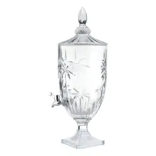 Suqueira Cristal Jarra Para Suco Com Torneira 4 Litros Wolff Foto  mini 1