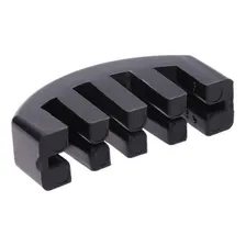 Surdina Abafador Silenciador De Estudo Para Violino Borracha Cor Preto Foto mini 4