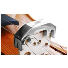 Surdina P/ Violino Paganini Prateada Cromada De Metal Psv046 Cor Cromado Foto mini 4