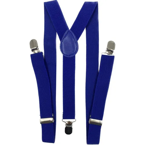 Suspens贸rio Adulto Azul Royal Padrinhos Vintage Foto 1