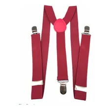 Suspens贸rio Adulto Ou Infantil Cores Pagem Padrinhos Cor Marsala Foto mini 1