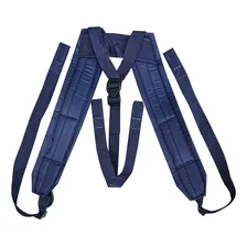 Suspensório Com Bolso + Cinto Na Tático Azul Foto mini  2