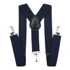 Suspens贸rio Executivo Social Adulto Azul Marinho Unisex Luxo Cor Azul-marinho Foto mini 1