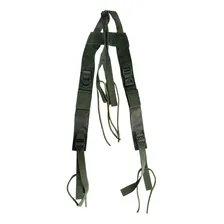 Suspens贸rio Militar De Campo Com Bolsos Cor Verde Foto mini 4