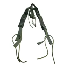 Suspens贸rio Militar De Campo Com Bolsos Cor Verde Foto mini 3