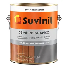 Suvinil Esmalte Sempre Branco Fosco 3,6 Litros - Branco Foto  mini 1