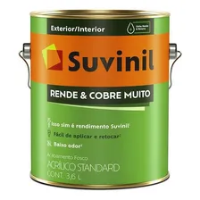 Suvinil Rende E Cobre Muito Fosco 3,6 Litros - Concreto Foto mini 1