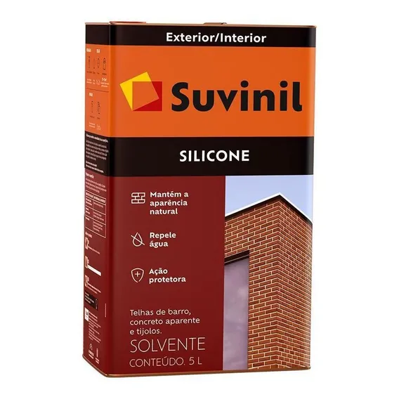 Suvinil Silicone Fosco 5 Litros - Incolor Foto 1