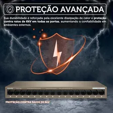 SWITCH 16 PORTAS GIGA 100/1000 TENDA TEG1016M Foto mini 4