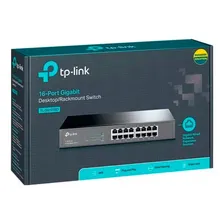 Switch 16 Portas Gigabit 10/100/1000 Tp-link Tl-sg1016d Hub Foto mini 2