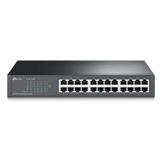 Switch 24 Portas 10/100 Mbps Tl-sf1024d Tp-link Foto 1