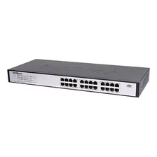 Switch 24 Portas Fast Ethernet Intelbras Sf 2400 Qr 10/100 Foto mini 1