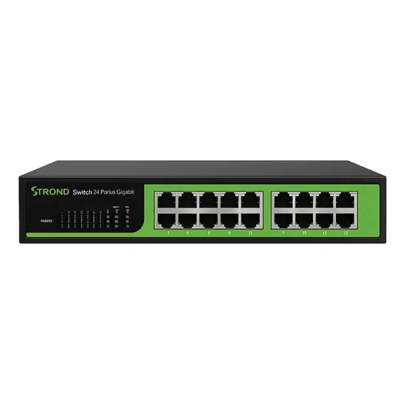 Switch 24 Portas Gigabit Strond Sg1024 Foto 1