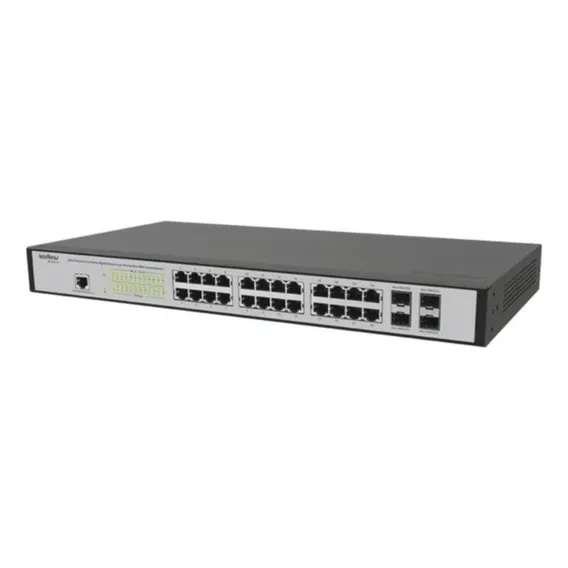 Switch 24p Giga + 4p Gbic Gerenciavel Sg 2404 Mr L2 Foto 1