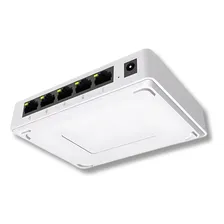 Switch 5 Portas Hub Internet Lan Rede Fast Rj45 1000mbps Foto mini 4