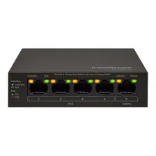 Switch 5 Portas Intelbras Fast Ethernet Sf 500 Poe Foto mini 2