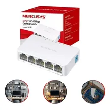 Switch 5 Portas Mercusys 10/100 Mbps Hub Foto mini 1