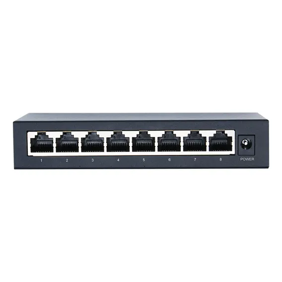 Switch 8 Portas Giga Suite De Rede Rj45 10/100/1000 Mbps Foto 1