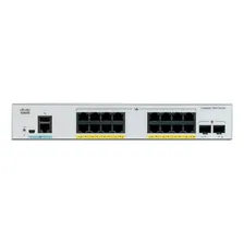 Switch Cisco Catalyst C1000-16p-2g-l 16 portas 2x1g Sf/vc Foto  mini 1