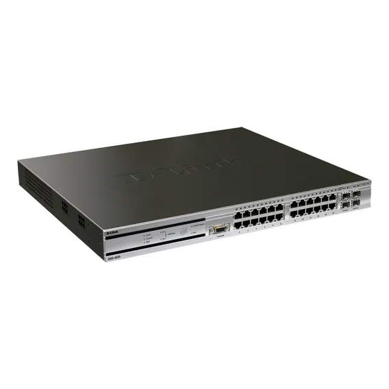 Switch D-link 24 Portas Gigabit L2+ Poe Wireless Foto 1