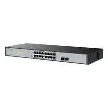 Switch Desktop 16 Portas Giga Poe 2 Sfp S1018g-pa Intelbras Foto mini 1