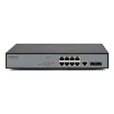 Switch gerenciavel 8 portas giga SG 1002 MR L2+ Intelbras Foto  mini 1
