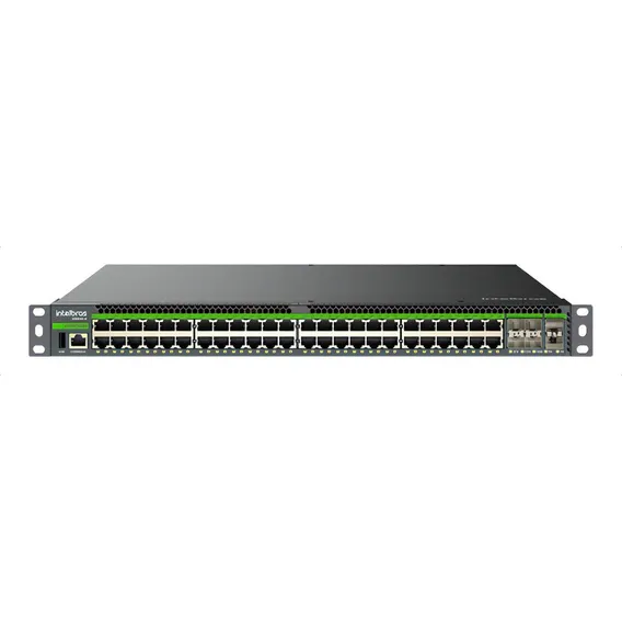 Switch Gerenciável Intelbras S3054g-b L3 48p Gigabit 6p Sfp Foto 1