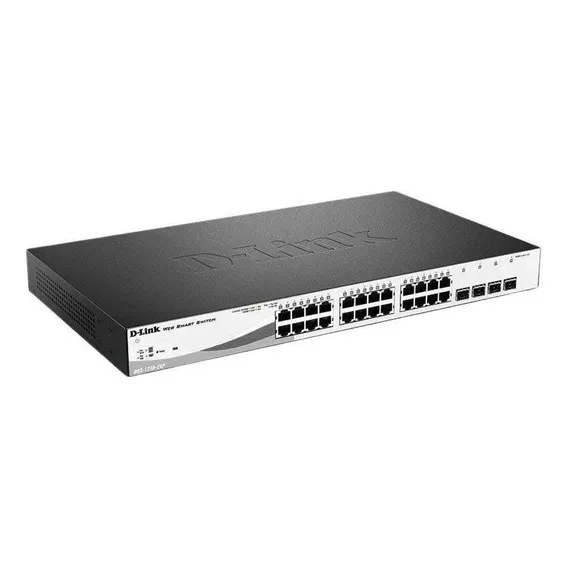 Switch Giga Poe Switch 24 Portas Ethernet Poe Com 04 Portas Foto 1