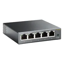 Switch Gigabit Easy Smart Tl-sg105e de Mesa Com 5 Portas Tp-link 100v/240v Foto mini 4