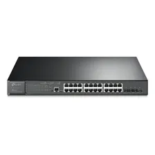 Switch Gigabit Link TL-SG3428XMP de 24 portas Gigabit Poe+ 4 SFP Foto mini 1