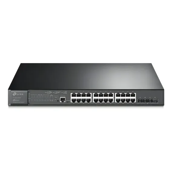 Switch Gigabit Link TL-SG3428XMP de 24 portas Gigabit Poe+ 4 SFP Foto 1