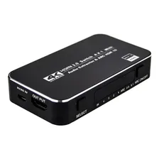 Switch Hdmi 2.0, 4k, 4 Portas Com Controle - Kit Com 5 Foto mini 3