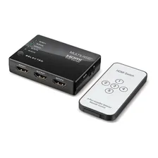 Switch Hdmi Multilaser 5 Em 1 Com Controle Remoto - Wi346 Foto  mini 1