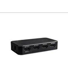 Switch Hub Hdmi 4 Portas 4k Arc Saida Audio Chave Seletora Foto mini 2